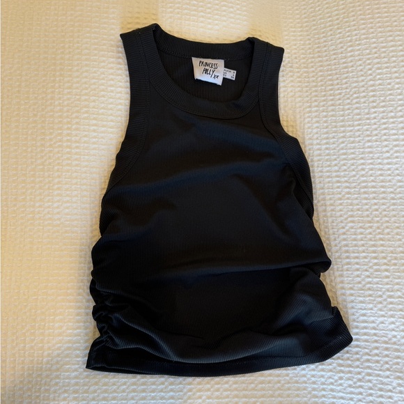 Princess Polly Black Tank Top - Picture 2 of 5